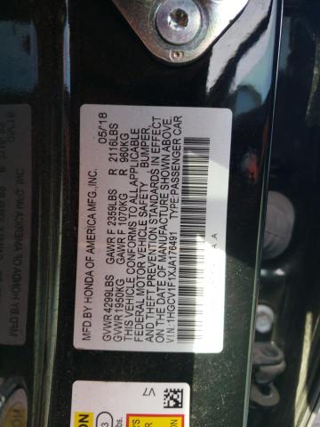 Photo 11 VIN: 1HGCV1F1XJA176491 - HONDA ACCORD 