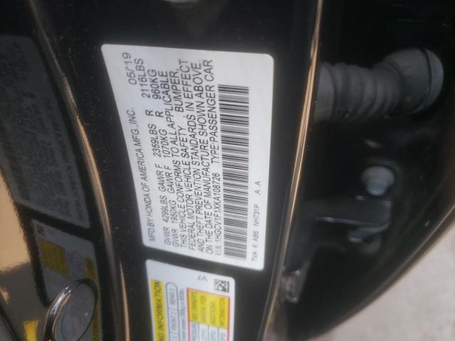 Photo 11 VIN: 1HGCV1F1XKA108726 - HONDA ACCORD 