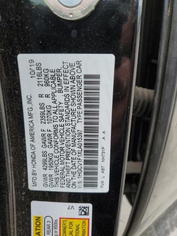 Photo 12 VIN: 1HGCV1F1XLA015397 - HONDA ACCORD LX 