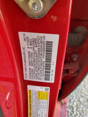 Photo 11 VIN: 1HGCV1F30JA207524 - HONDA ACCORD SPO 