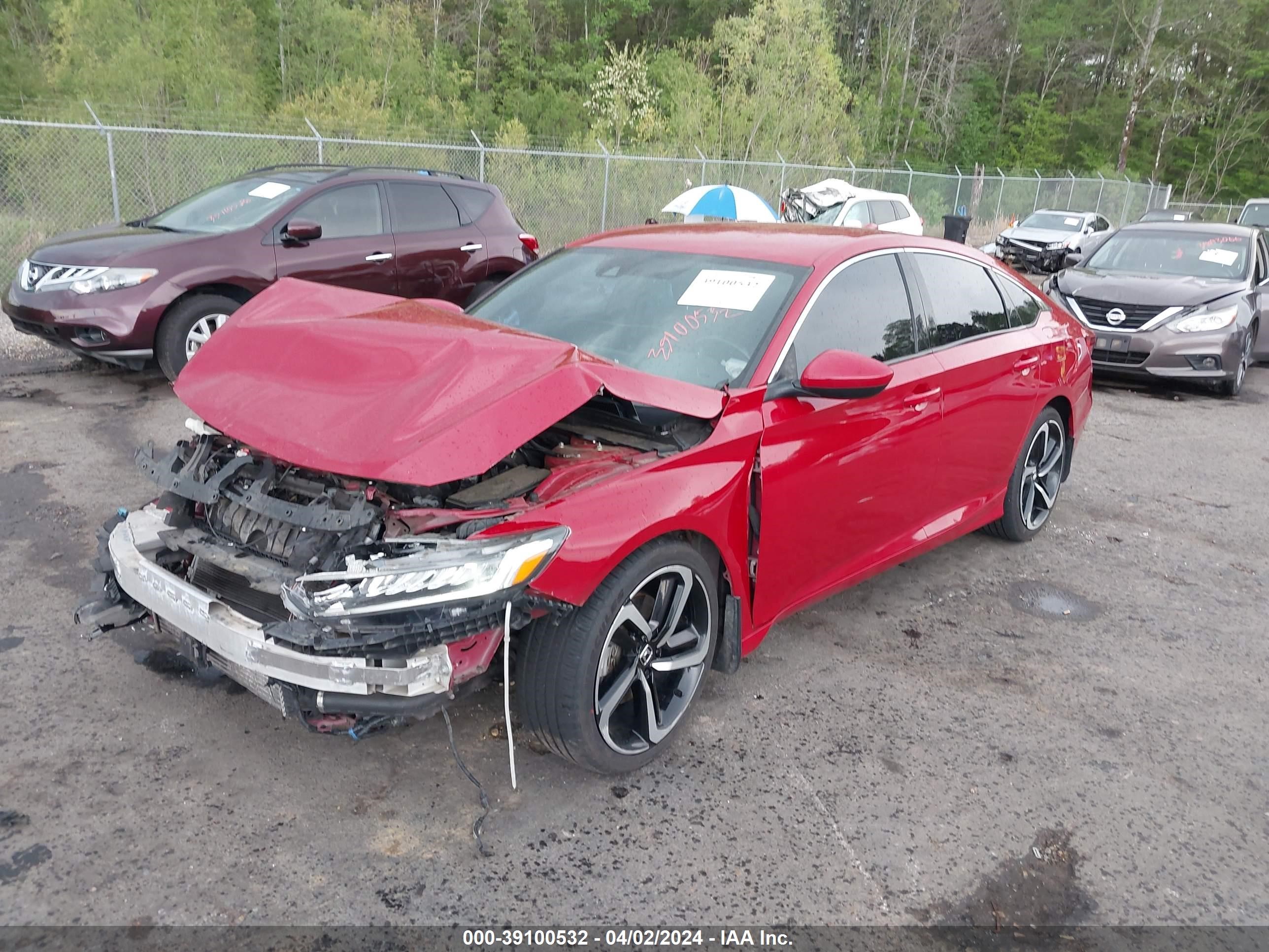 Photo 1 VIN: 1HGCV1F30JA222105 - HONDA ACCORD 