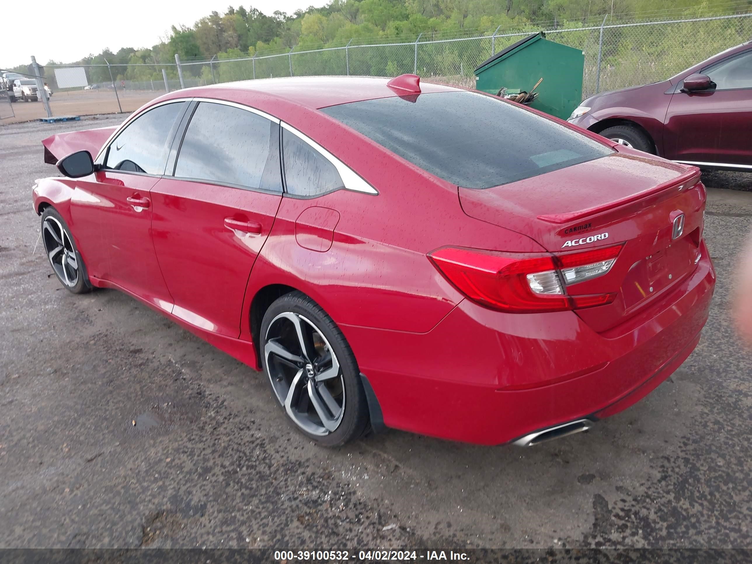 Photo 2 VIN: 1HGCV1F30JA222105 - HONDA ACCORD 