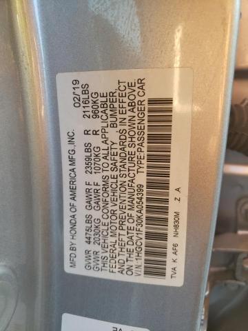 Photo 12 VIN: 1HGCV1F30KA054399 - HONDA ACCORD SPO 