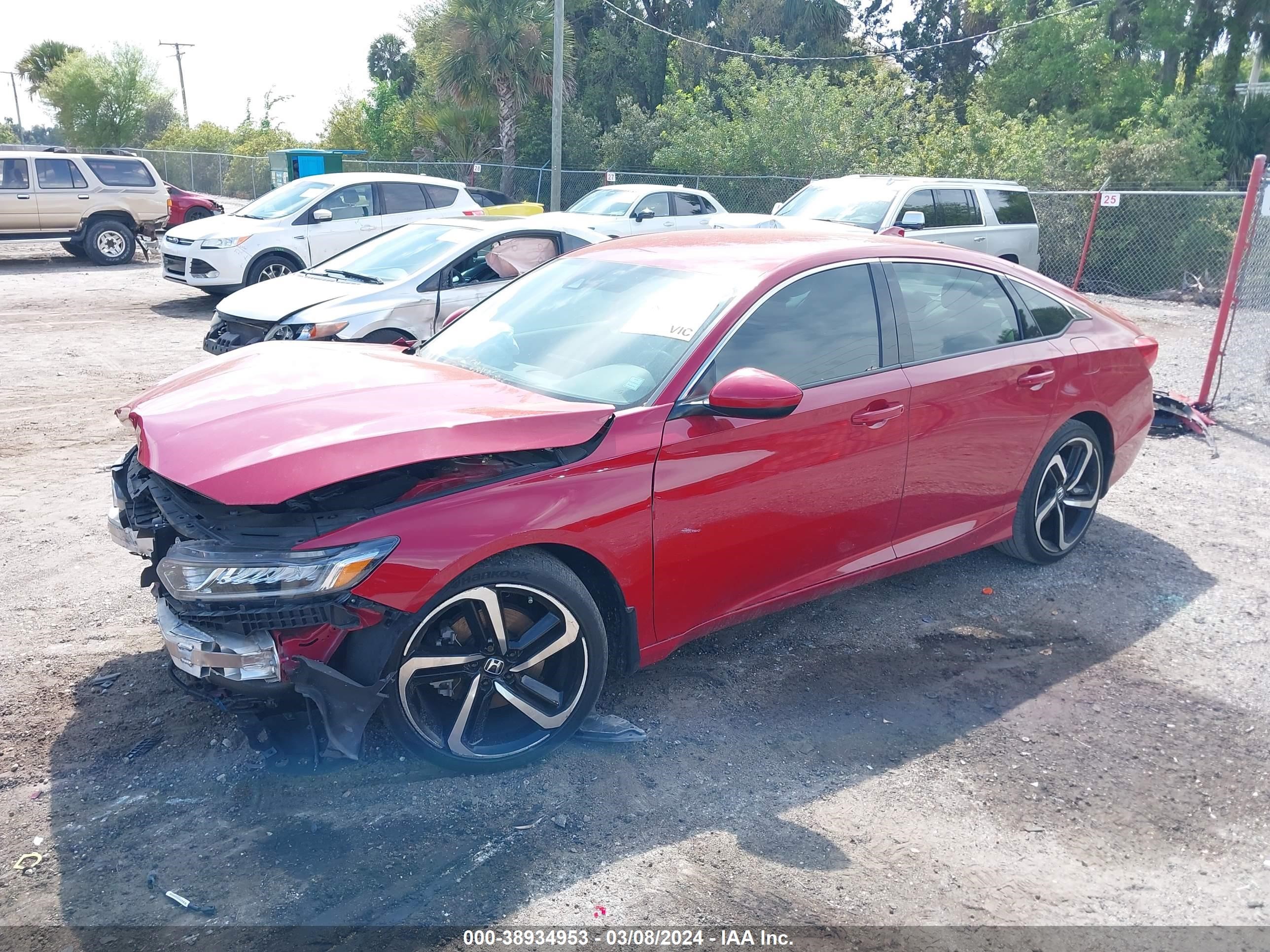 Photo 1 VIN: 1HGCV1F30KA063197 - HONDA ACCORD 