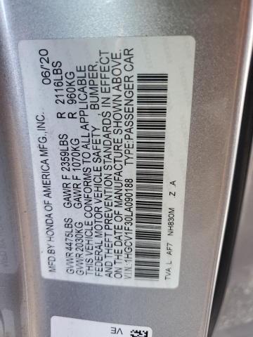 Photo 11 VIN: 1HGCV1F30LA090188 - HONDA ACCORD SPO 