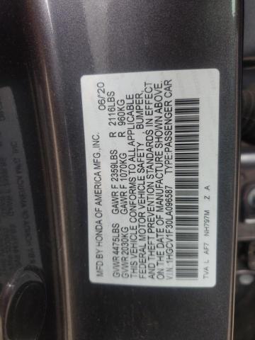 Photo 9 VIN: 1HGCV1F30LA096587 - HONDA ACCORD 