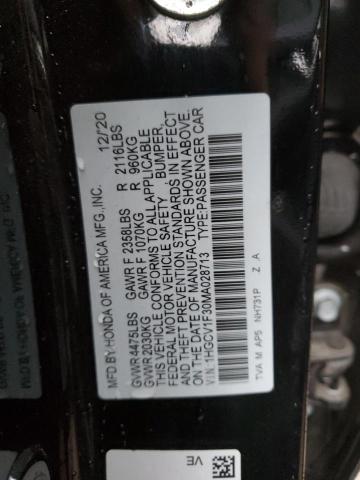 Photo 11 VIN: 1HGCV1F30MA028713 - HONDA ACCORD SPO 