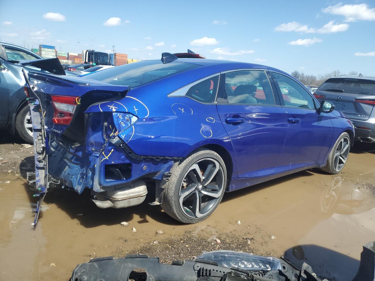 Photo 2 VIN: 1HGCV1F30MA052185 - HONDA ACCORD 