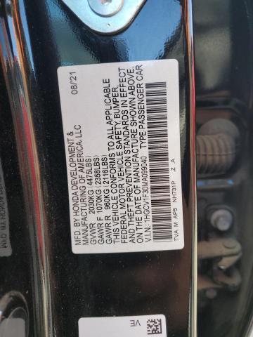 Photo 11 VIN: 1HGCV1F30MA099040 - HONDA ACCORD SPO 