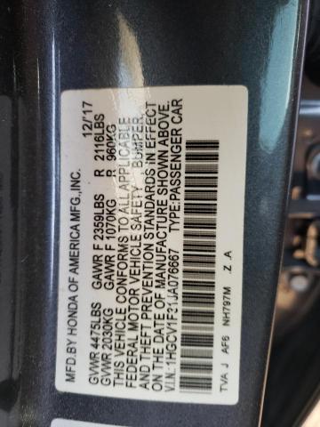 Photo 11 VIN: 1HGCV1F31JA076667 - HONDA ACCORD 