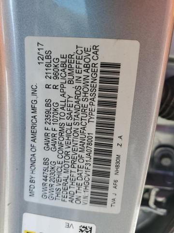 Photo 12 VIN: 1HGCV1F31JA078001 - HONDA ACCORD SPO 