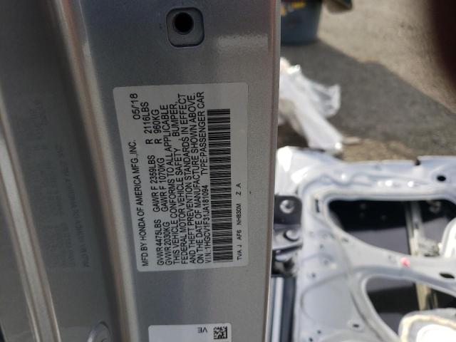 Photo 11 VIN: 1HGCV1F31JA181094 - HONDA ACCORD SPO 