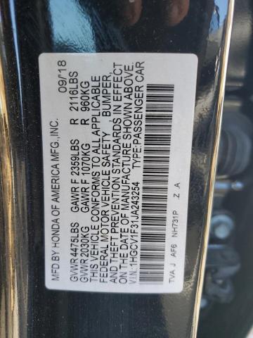 Photo 12 VIN: 1HGCV1F31JA243254 - HONDA ACCORD SPO 