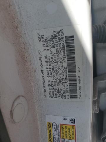 Photo 12 VIN: 1HGCV1F31MA042832 - HONDA ACCORD SPO 