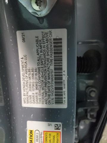 Photo 11 VIN: 1HGCV1F31MA097507 - HONDA ACCORD SPO 