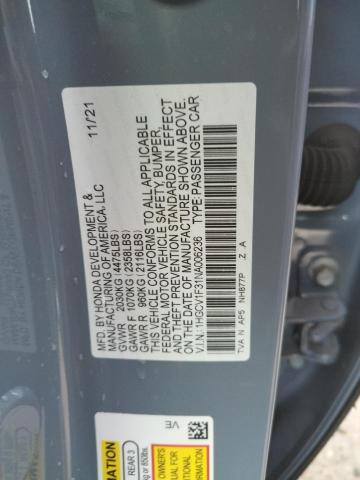 Photo 9 VIN: 1HGCV1F31NA006236 - HONDA ACCORD SPO 