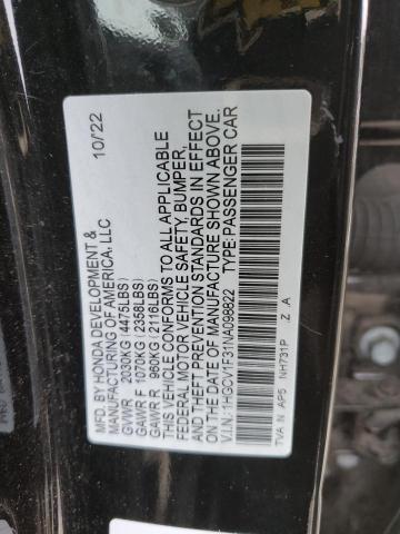 Photo 11 VIN: 1HGCV1F31NA098822 - HONDA ACCORD 