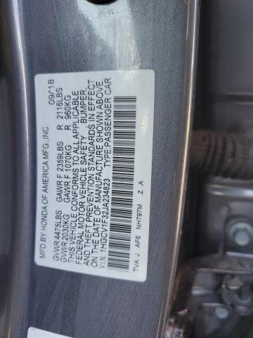 Photo 11 VIN: 1HGCV1F32JA234823 - HONDA ACCORD 