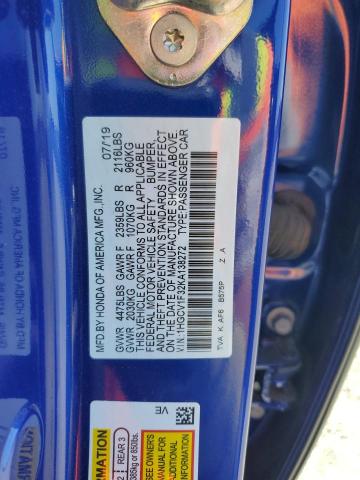 Photo 11 VIN: 1HGCV1F32KA138272 - HONDA ACCORD SPO 