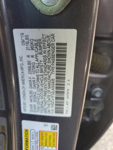 Photo 11 VIN: 1HGCV1F32LA002435 - HONDA ACCORD SPO 