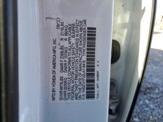 Photo 11 VIN: 1HGCV1F32LA116418 - HONDA ACCORD SPO 