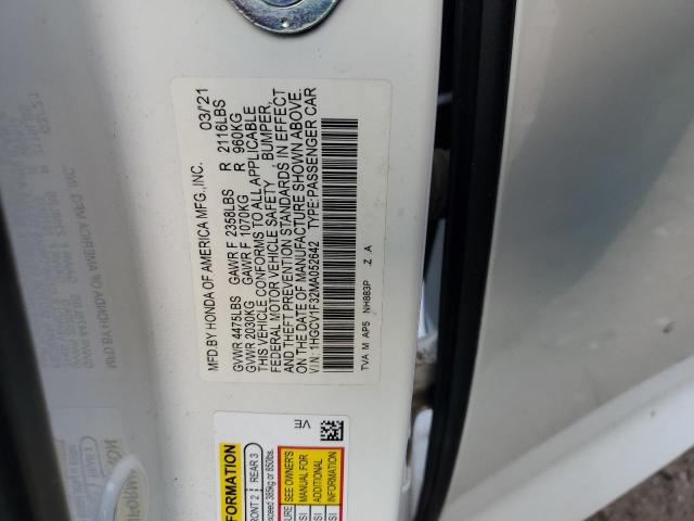 Photo 11 VIN: 1HGCV1F32MA052642 - HONDA ACCORD SPO 