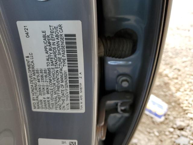 Photo 11 VIN: 1HGCV1F32MA068291 - HONDA ACCORD 