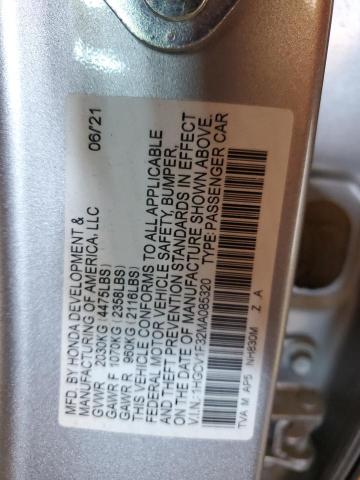 Photo 11 VIN: 1HGCV1F32MA085320 - HONDA ACCORD SPO 