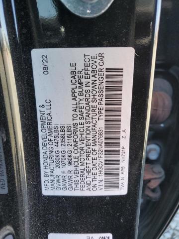 Photo 11 VIN: 1HGCV1F32NA076831 - HONDA ACCORD SPO 