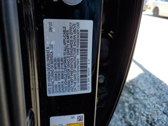 Photo 11 VIN: 1HGCV1F32NA076876 - HONDA ACCORD 