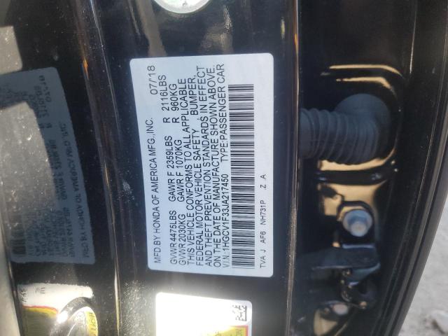 Photo 11 VIN: 1HGCV1F33JA217450 - HONDA ACCORD 