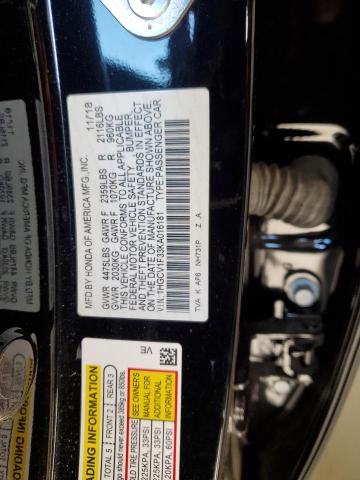 Photo 11 VIN: 1HGCV1F33KA016181 - HONDA ACCORD SPO 