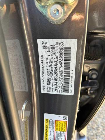 Photo 9 VIN: 1HGCV1F33LA081405 - HONDA ACCORD SPO 