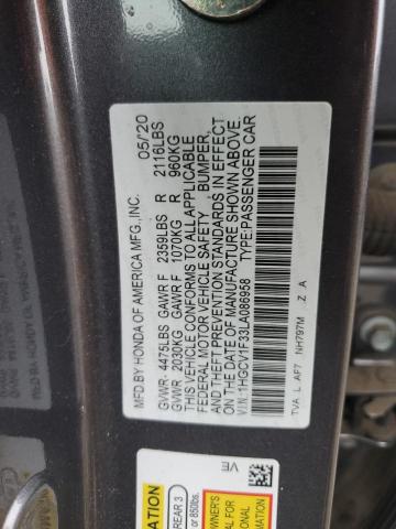 Photo 11 VIN: 1HGCV1F33LA086958 - HONDA ACCORD SPO 