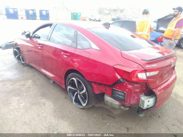 Photo 2 VIN: 1HGCV1F33MA011064 - HONDA ACCORD SEDAN 