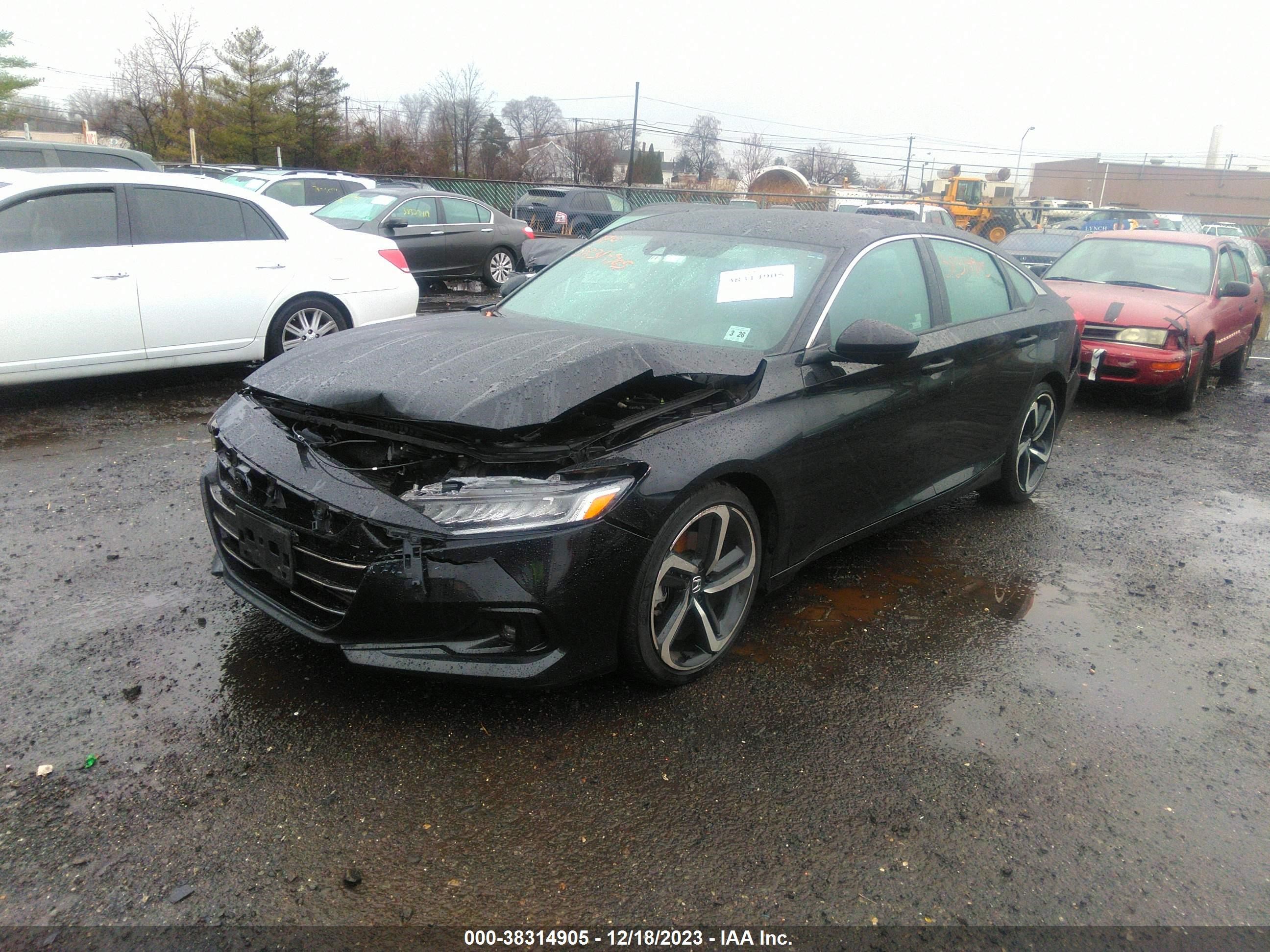 Photo 1 VIN: 1HGCV1F33MA044517 - HONDA ACCORD 