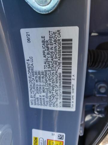 Photo 9 VIN: 1HGCV1F33MA083849 - HONDA ACCORD SPO 