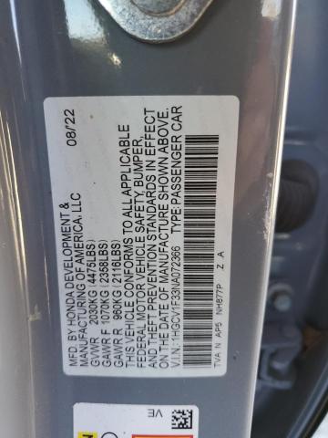 Photo 11 VIN: 1HGCV1F33NA072366 - HONDA ACCORD SPO 