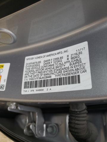 Photo 9 VIN: 1HGCV1F34JA038446 - HONDA ACCORD SPO 