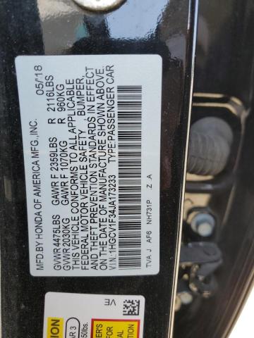 Photo 12 VIN: 1HGCV1F34JA173233 - HONDA ACCORD SPO 