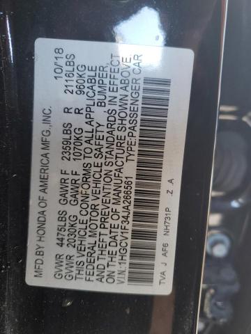 Photo 11 VIN: 1HGCV1F34JA266561 - HONDA ACCORD SPO 