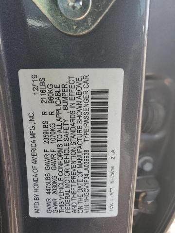 Photo 11 VIN: 1HGCV1F34LA039938 - HONDA ACCORD SPO 