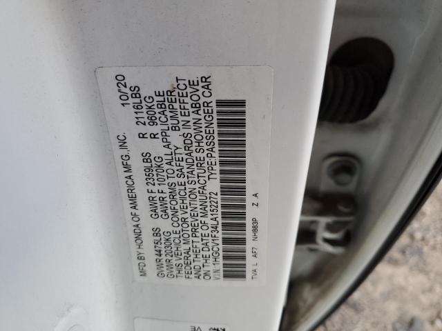 Photo 11 VIN: 1HGCV1F34LA152272 - HONDA ACCORD 