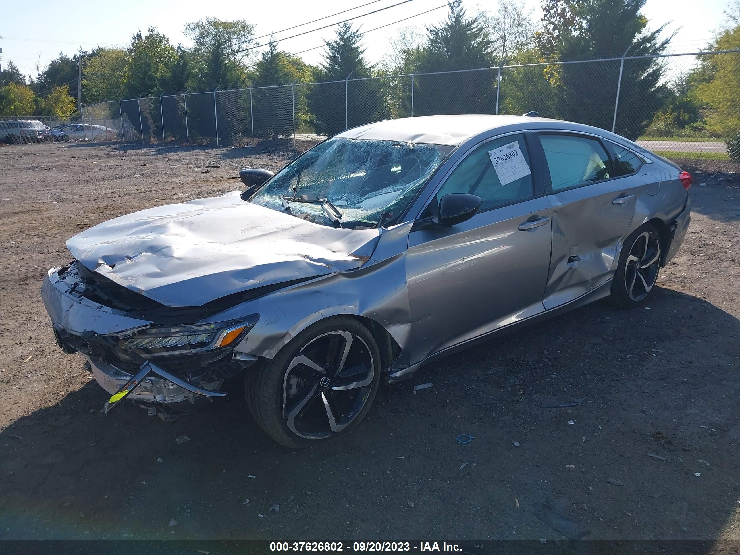 Photo 1 VIN: 1HGCV1F34MA018296 - HONDA ACCORD 