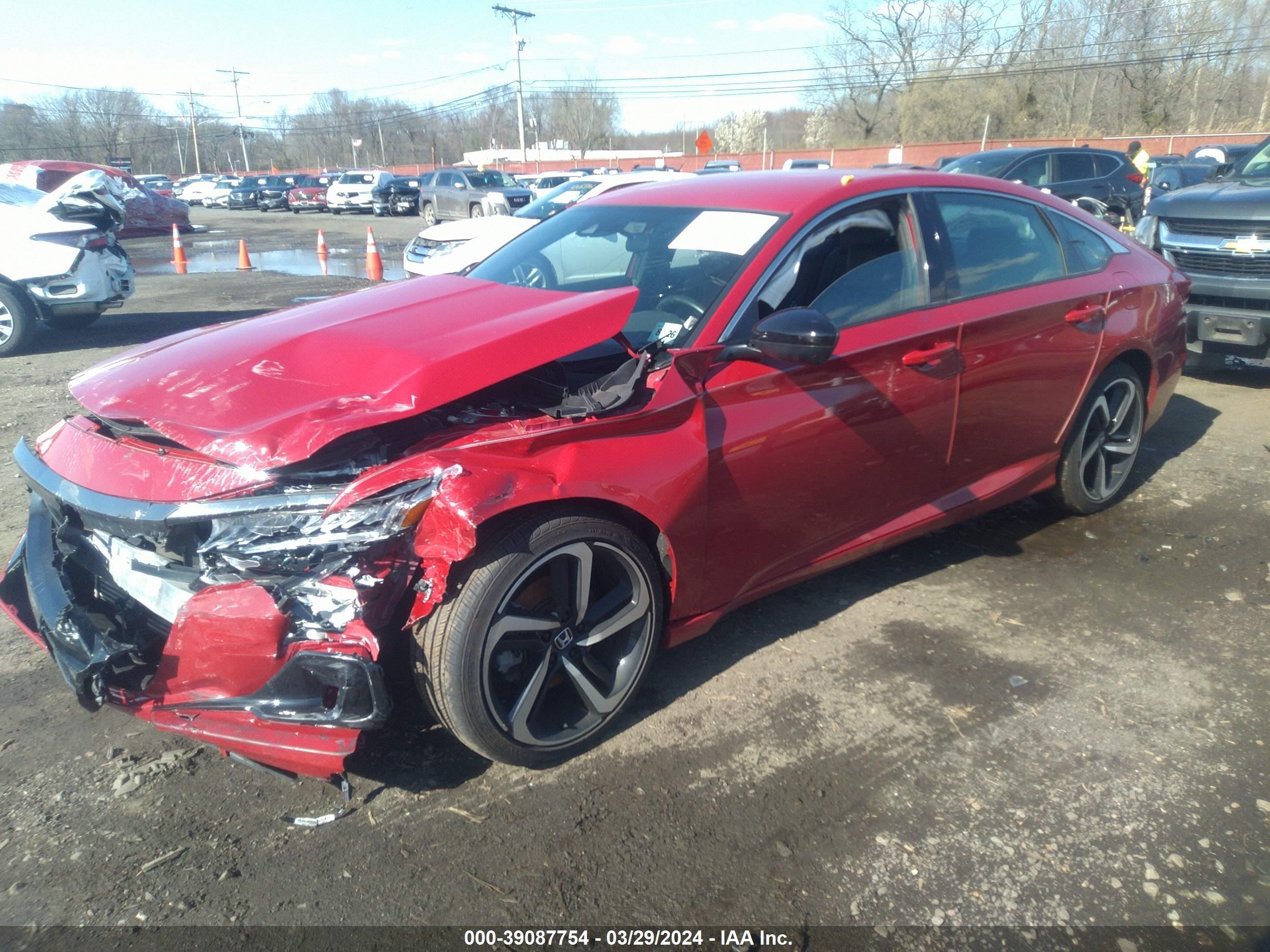 Photo 1 VIN: 1HGCV1F34MA101372 - HONDA ACCORD 