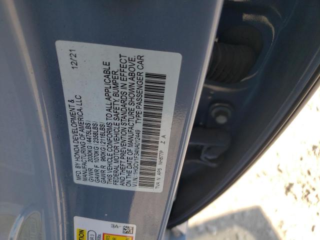 Photo 11 VIN: 1HGCV1F34NA012449 - HONDA ACCORD SPO 