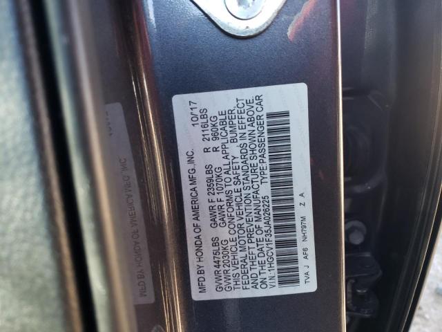 Photo 11 VIN: 1HGCV1F35JA026225 - HONDA ACCORD 