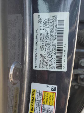 Photo 11 VIN: 1HGCV1F35JA082763 - HONDA ACCORD 