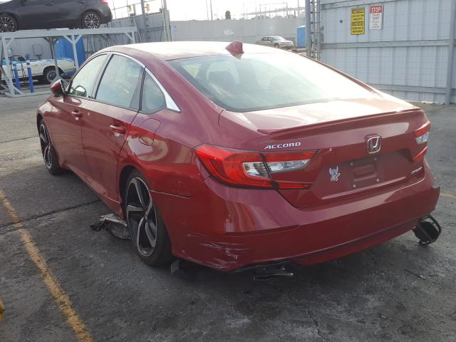 Photo 2 VIN: 1HGCV1F35JA082844 - HONDA ACCORD SPO 