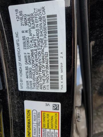 Photo 12 VIN: 1HGCV1F35KA027523 - HONDA ACCORD SPO 